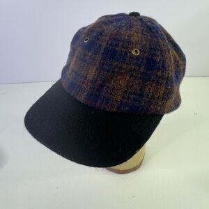 Wool blend baseball hat by Head Shots KC Caps Adjustable with metal accents